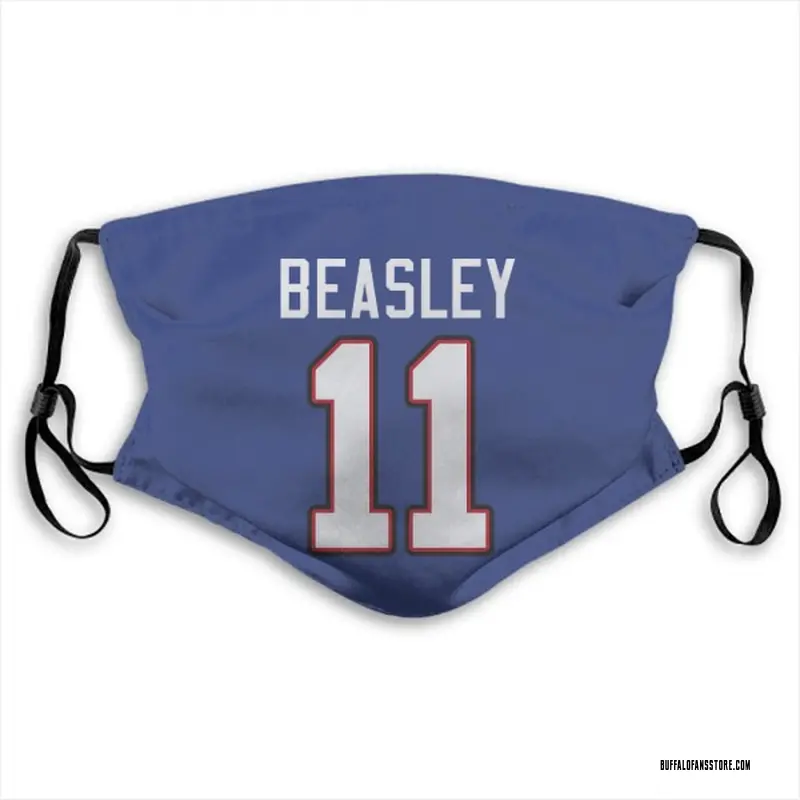 20117 WOMENS Buffalo Bills COLE BEASLEY Hooded long Sleeves Jersey Shirt  RED New