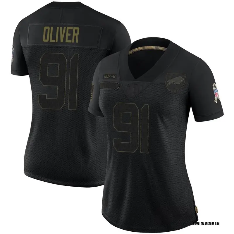 Camo Ed Oliver Jersey Buffalo Bills Limited Rush Realtree Jerseys